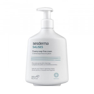 Crema pentru curatarea tenului gras Sesderma Salises, 300 ml - Img 2