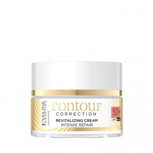 Crema revitalizanta puternic regeneratoare Contour Correction Eveline Cosmetics 50+ , 50 ml