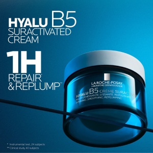 Crema supra-activata cu acid hialuronic si efect antirid Hyalu B5 La Roche-Posay, 50 ml