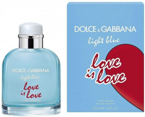 Light Blue Love Is Love, Barbati, Eau de toilette, 125 ml