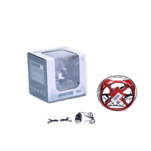 Drona copii, control prin gesturi, control manual, rotatie 360°, lumina led