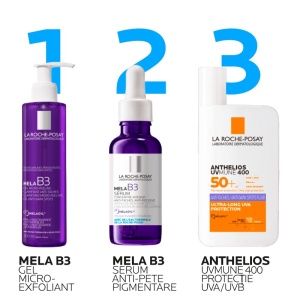 Fluid anti-pigmentare cu SPF 50+ Anthelios UVMUNE 400, 50 ml, La Roche-Posay