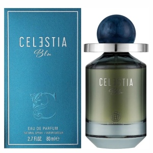 Fragrance World Celestia Blu, Apa de Parfum, Barbati, 80 ml