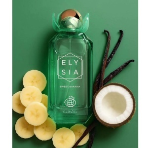 Fragrance World Elysia Sweet Banana, Apa de Parfum, Femei, 100 ml