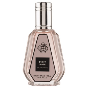 Fragrance World Picky Rose, Apa de Parfum, Femei, 50 ml