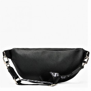 Geanta belt bag Guess, Model Vikky neagra - Img 3