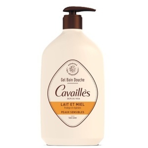 Gel de baie si dus cu lapte si miere Roge Cavailles, 1000 ml