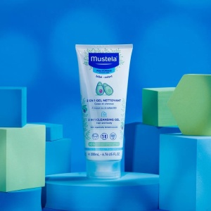 Gel de curatare 2 in 1 par si corp, 200 ml, Mustela