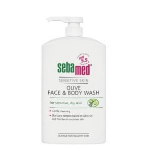 Gel de dus cu ulei de masline fata si corp, Sebamed