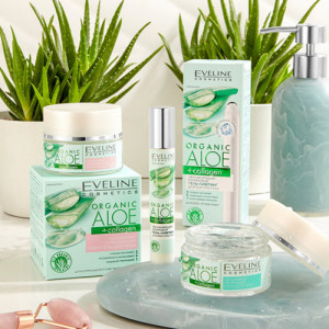 gel Eveline Cosmetics Organic Aloe + Collagen