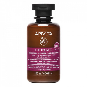 Gel igiena intima pentru uscaciune vaginala Apivita, 200 ml