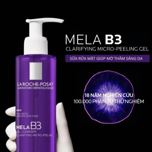 Gel micro-exfoliant anti-pete pigmentare Mela B3, La Roche-Posay, 200 ml