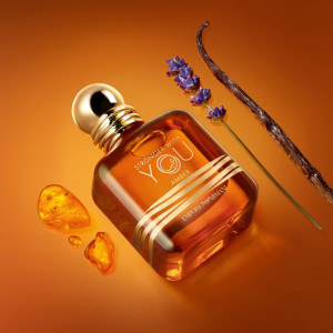 Giorgio Armani Stronger With You Amber, Apa de Parfum, Barbati - Img 2