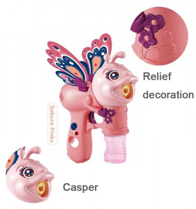 Jucarie Butterfly de facut baloane de sapun, instructiuni