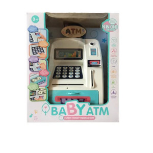 Jucarie interactiva ATM bancomat cu functii reale si sunete