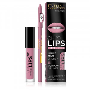 Kit de buze Oh! My Lips Matt Eveline Cosmetics - Img 9