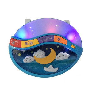 Lampa de veghe Albastra Little Angel cu muzica si lumini relaxante