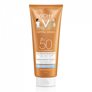 Lapte hidratant pentru copii cu SPF 50+ Vichy Capital Soleil 300 ml