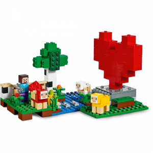 LEGO MINECRAFT THE WOOL FARM  lego
