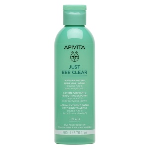 Lotiune purifianta pentru pori dilatati Just Bee Clear Apivita, 200 ml