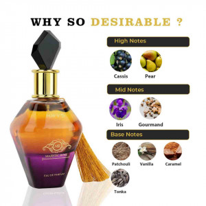 Majestic Rose, Riiffs, Apa de Parfum, Femei, 100ml - Img 3