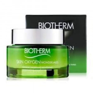 Masca pentru fata, cu efect de reoxigenare si retexturizare, Biotherm Skin Oxygen Wonder Mud Resurfacing Mask, 75 ml