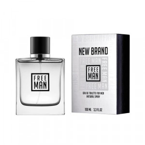 New Brand Perfumes Free Man Apa de Toaleta, Barbati, 100ml