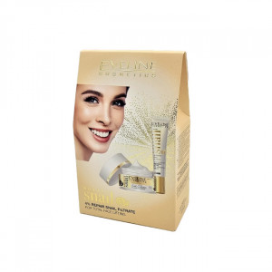Pachet Cadou Efect de Lifting Anti-Aging cu Mucus de Melc si Peptide Eveline - Img 2