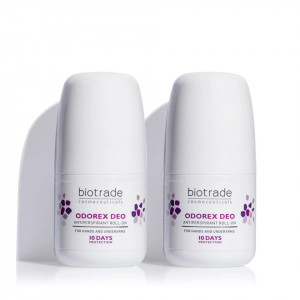 Pachet deodorant roll-on Biotrade Odorex, 2 x 40 ml