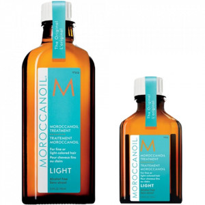 Pachet Tratament Light 100 ml + Tratament Light 25 ml, Moroccanoil