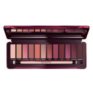 Paleta de farduri Eveline Cosmetics Ruby Glamour