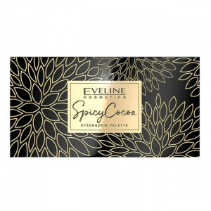 Paleta de farduri Eveline Cosmetics Spicy Cocoa 10 nuante - Img 2