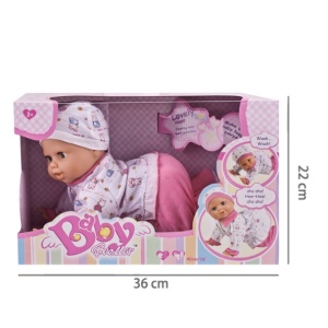Papusa interactiva Bebelus care umbla si vorbeste