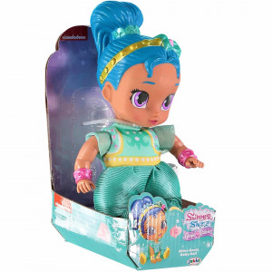Papusa Shimmer And Shine Genie Babies mini verde