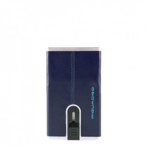 Portofel Compact Piquadro Blue Square Barbati - Img 4