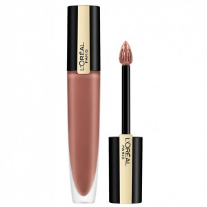 Loreal Paris Rouge Signature Metallics Liquid Lipstick 201 Stupefy 7 Ml