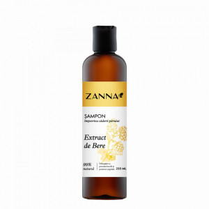 Sampon impotriva caderii parului cu extract de Bere, 250ml Zanna