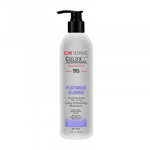 Sampon nuantator Chi Ionic Color Illuminate Platinum Blonde, 739 ml - Img 3