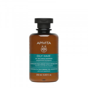 Sampon pentru par gras Apivita , 250 ml