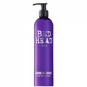 Sampon Tigi Bed Head Dumb Blonde Purple Toning pentru par blond