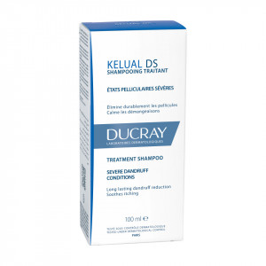 Sampon tratament pentru reducerea scuamelor cu efect anti-recidiva Kelual DS, Ducray, 100ml