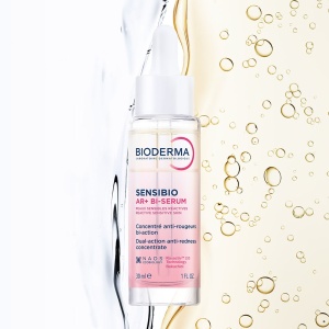 Ser bifazic pentru fata Bioderma Sensibio AR+, 30 ml