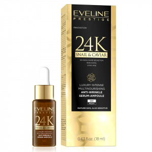 Ser de fata Eveline Cosmetics 24k Snail & Caviar