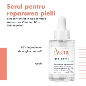 Ser reparator pentru fata Avene Cicalfate+, 30 ml