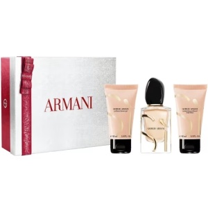 Set Cadou Armani Si, Femei, Apa de Parfum, 50 ml + Lotiune de corp 50 ml + Gel de dus , 50 ml
