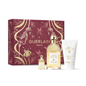 Set cadou Guerlain Aqua Allegoria Mandarine Basilic, Femei, Apa de Toaleta, 125 ml + 7,5 ml si Lotiune de corp, 100 ml