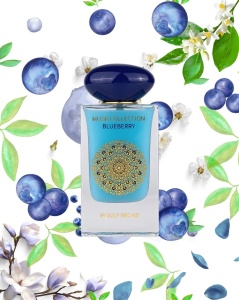 Set cadou Gulf Orchid Blueberry, Unisex, Apa de Parfum, 60 ml + Spray de corp, 250 ml + Ulei concentrat, 12 ml