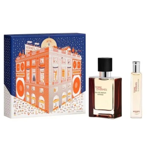 Set cadou Hermes Terre d'Hermès Intense, Barbati, Apa de Parfum, 50 ml + 15 ml