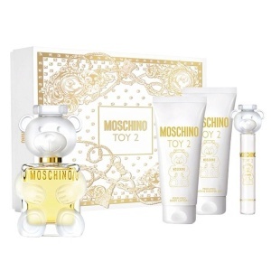 Set Cadou Moschino Toy 2, Apa de Parfum, 100 ml + Lotiune de Corp, 100 ml + Gel de Dus, 100 ml + mini Apa de Parfum 10 ml