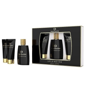 Set cadou Sergio Tacchini Splendida, Femei, Apa de Parfum, 100 ml + Gel de dus, 100 ml + Lotiune de corp, 100 ml